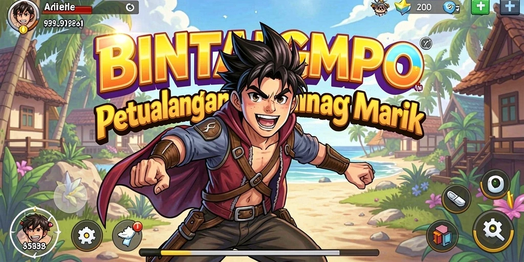 Tampilan menarik dari gameplay BINTANGMPO yang penuh aksi.