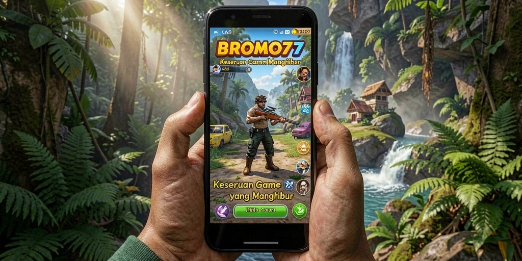 Tangkapan layar gameplay BROMO77 yang menyenangkan dan penuh warna.