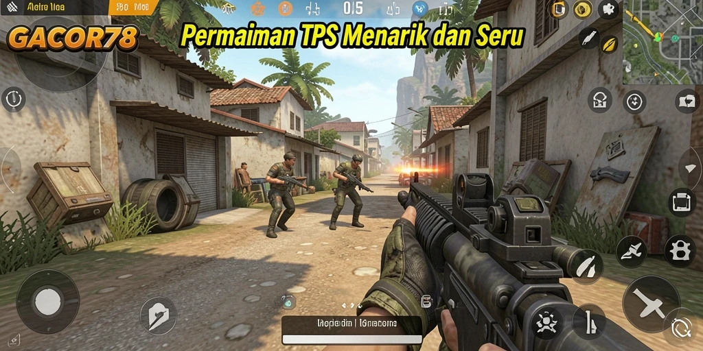 Tangkapan layar GACOR78 menunjukkan aksi pertempuran yang mendebarkan.
