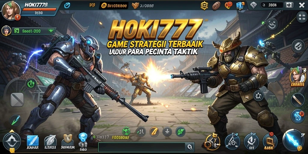 Tampilan gameplay HOKI777 yang menakjubkan dengan elemen strategi yang mendalam.