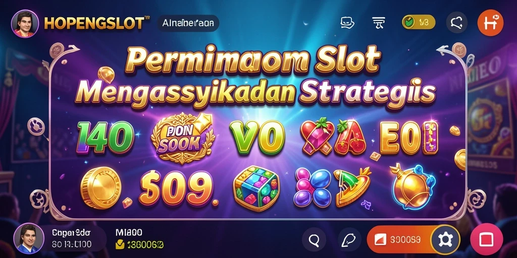 Tampilan menarik dari gameplay HOPENGSLOT dengan slot yang beragam.
