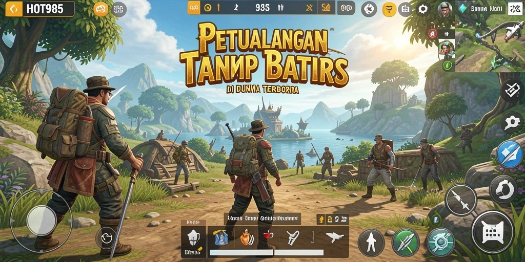 Gameplay menarik Open World dengan eksplorasi yang mendalam di HOT985.