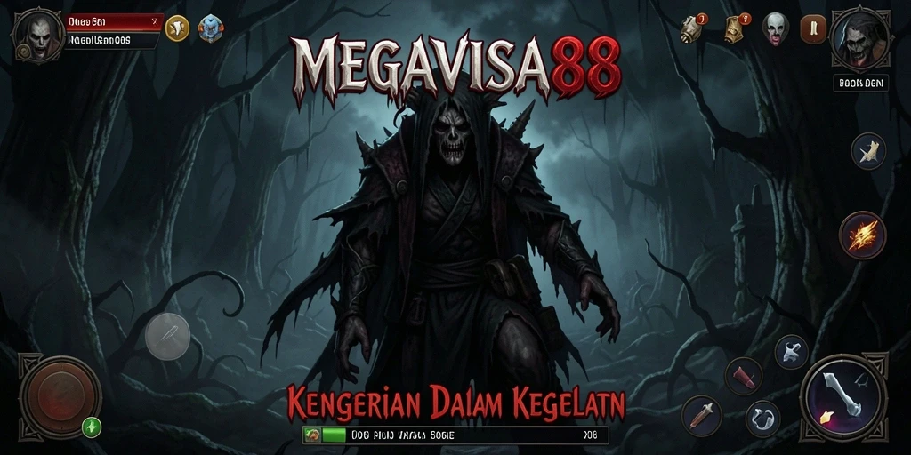 Gameplay menyeramkan dalam <strong>MEGAVISA88</strong> dengan suasana mencekam.