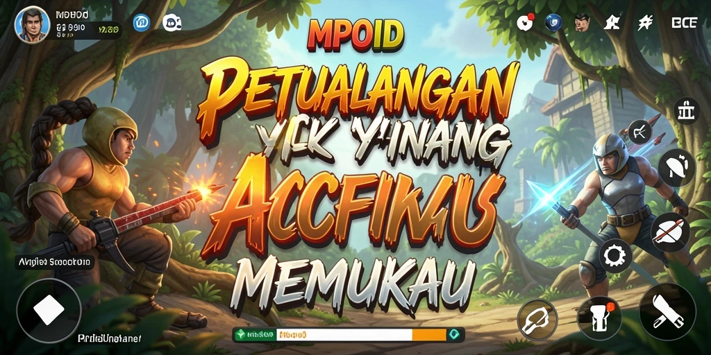 Tampilan aksi menegangkan dalam MPOID dengan karakter yang beragam.