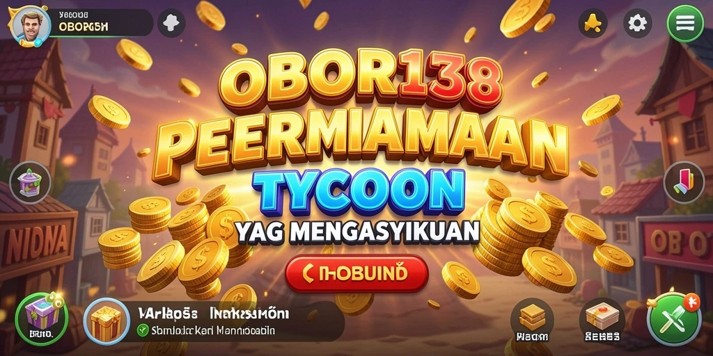 Tampilan menarik dari gameplay OBOR138 yang menggambarkan pengalaman Tycoon.
