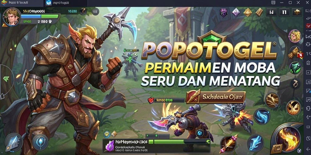 Tampilan gameplay seru dalam <strong>POPOTOGEL</strong> yang menantang para pemain.