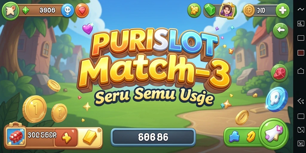 Gameplay seru dan menarik dari PURISLOT Match-3.