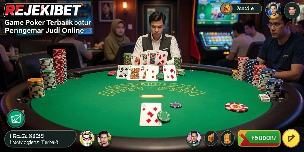 Tampilan gameplay menarik REJEKIBET yang mengasyikkan.