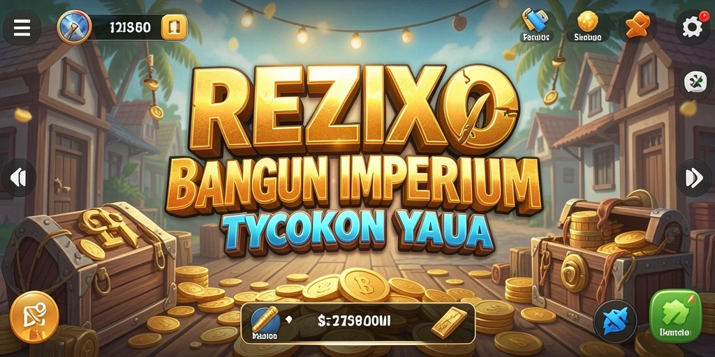 Screenshot gameplay Tycoon di REZIXO dengan desain yang menarik.