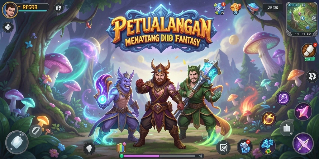 Tangkapan layar gameplay RR999 menampilkan karakter dan suasana petualangan yang mendebarkan.