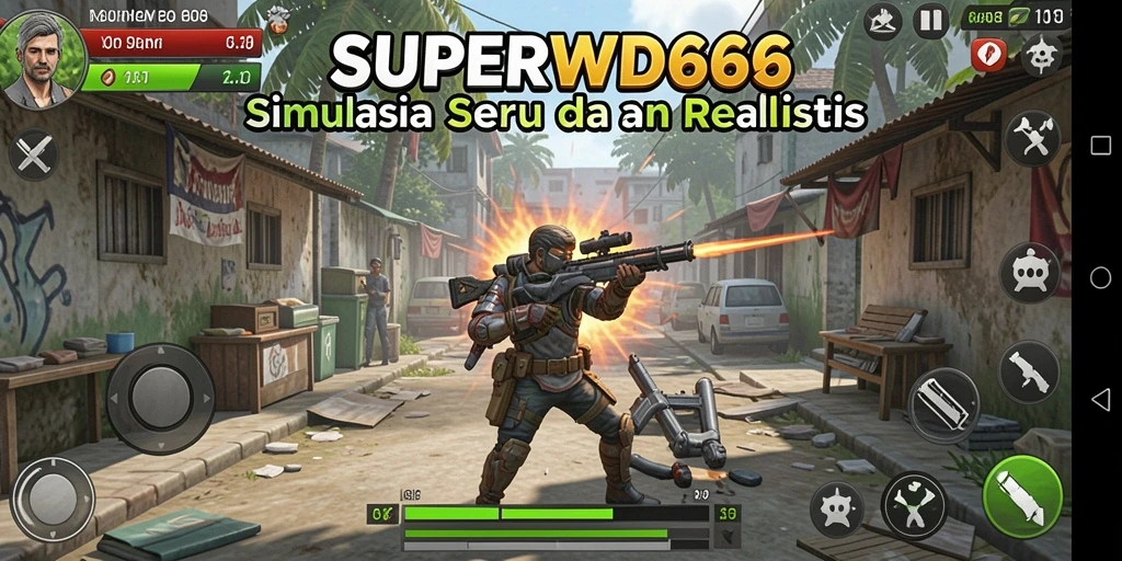 Tampilan menarik gameplay SUPERWD666 dengan grafis menawan.